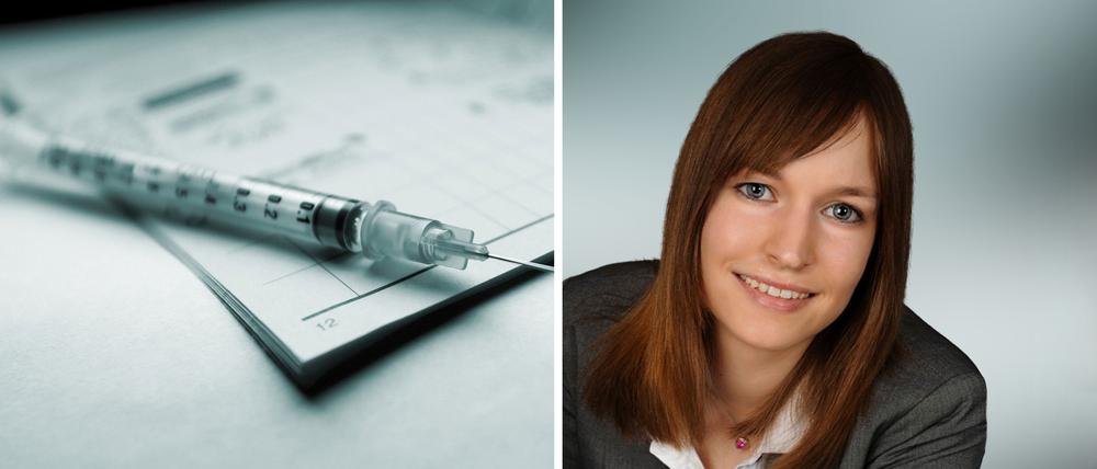 Dana Ottmann meldete sich freiwilig für eine Impfung mit dem Astrazeneca-Stoff.