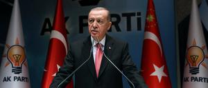 Präsident Recep Tayyip Erdogan strebt einen früheren Wahltermin an.