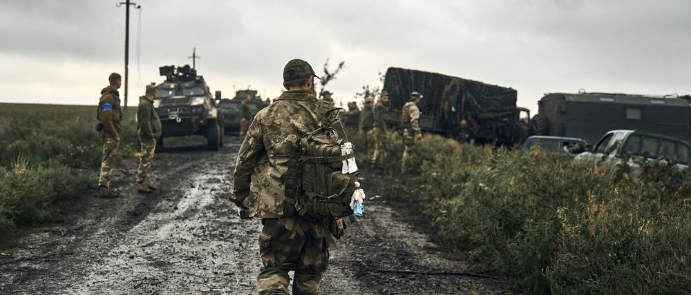Ukrainische Soldaten im September 2022