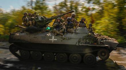 Die ukrainischen Truppen konnten zuletzt Erfolge gegen Russland feiern. (Archivbild)