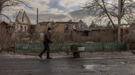 Donezk ist besonders umkämpft: Nach einem Scheinreferendum im September 2022 wurde die Region von Russland annektiert.