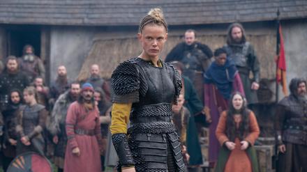 „Vikings“: Freydís Eiríksdóttir (Frida Gustavsson) hat in „Vikings: Valhalla“ ihren eigenen Kopf und die kämpferischen Fähigkeiten, ihre Ziele zu erreichen.