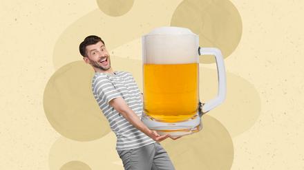 In Deutschland werden jährlich rund 90 Liter Bier pro Person getrunken.