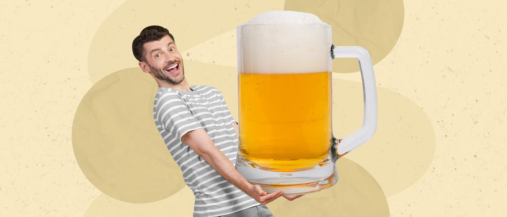 In Deutschland werden jährlich rund 90 Liter Bier pro Person getrunken.