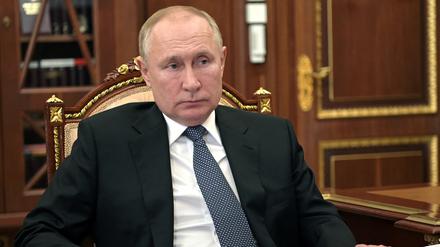 Auf seinen nächsten Schritt schaut die Welt: Präsident Wladimir Putin am Dienstag im Kreml
