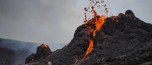 Bereits 2020 kam es im Südwesten Islands zu einem Vulkanausbruch.