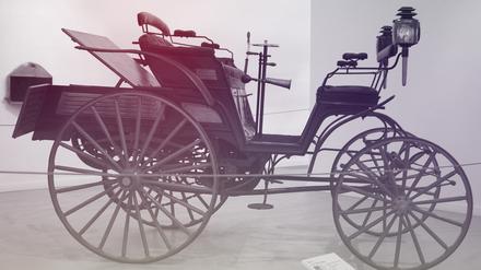 Der Benz-Victoria Vis-à-vis, 1886 von Carl Benz entwickelt, wurde zum ersten Taxi.
