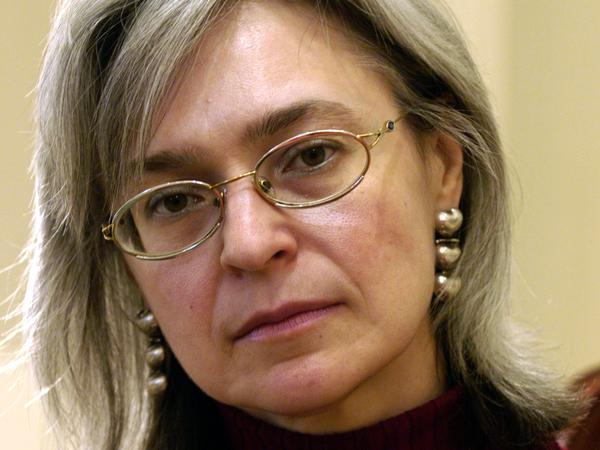 Die russische Journalistin Anna Politkowskaja