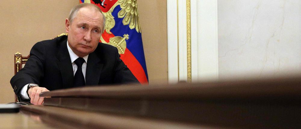 Sein Ziel ist, die Eskalationsdominanz zu behalten und im Westen Furcht zu säen: Russlands Präsident Wladimir Putin.