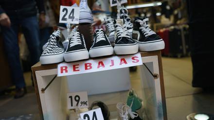 Rabattschlacht: Im spanischen Einzelhandel herrscht ein enormer Druck auf die Preise, vielerorts sinken sie sogar.