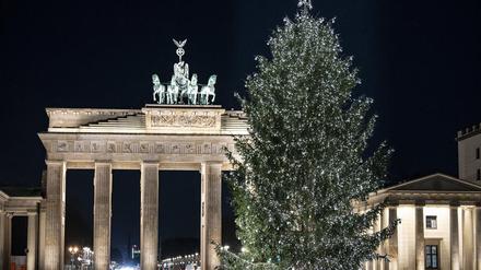Es weihnachtet in Berlin, aber weiß wird es Heiligabend nicht.
