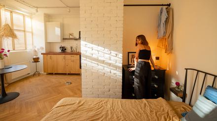Einzimmerwohnungen sind beliebt bei Studierenden und Pendlern. 