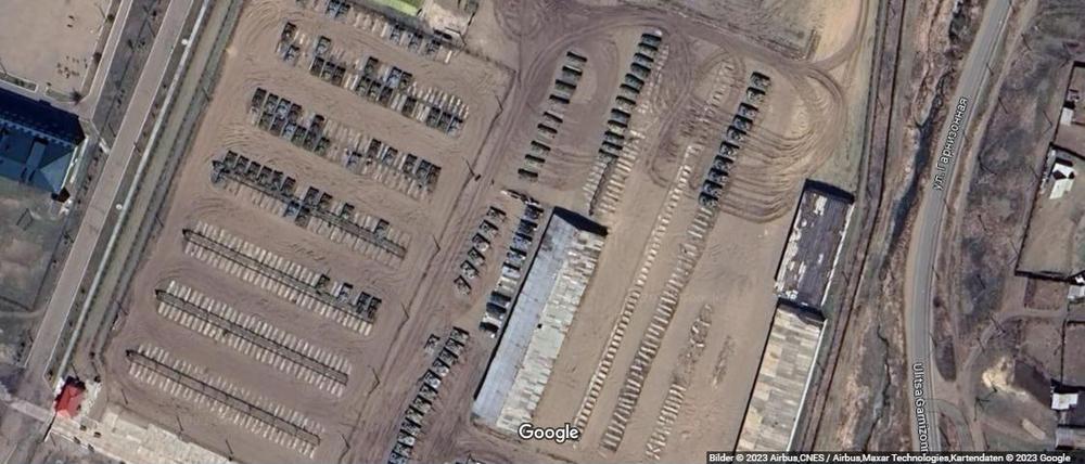 Depot für militärische Ausrüstung in Wagschanowo