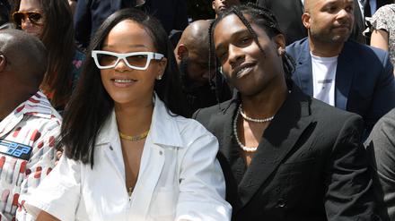 Sängerin Rihanna und der Rapper ASAP Rocky.