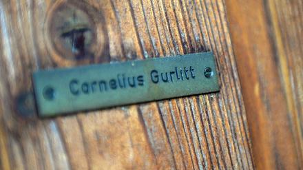 Namenschild am Haus von Gurlitt.