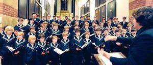 Junge Elite. Der Thomanerchor singt in der Leipziger Thomaskirche. Foto: dpa