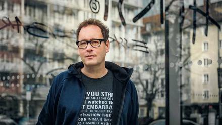 „Freinacht“ begann als Internet-Romanprojekt. Der Münchener Schriftsteller Thomas Lang, 52. 