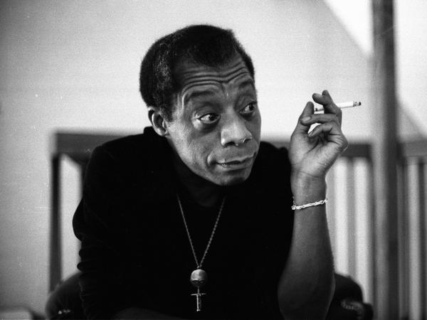 Der Schriftsteller James Baldwin, 1972