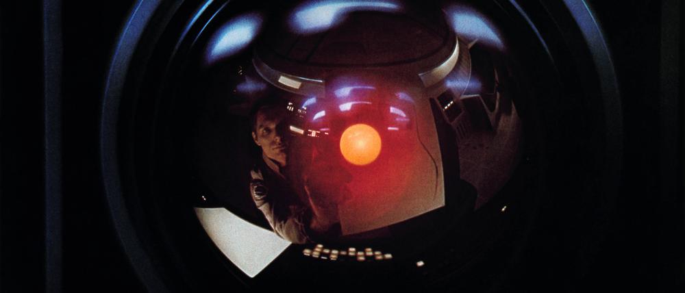 Hal 9000 aus Stanley Kubricks Film „2001 - Odyssee im Weltraum“.