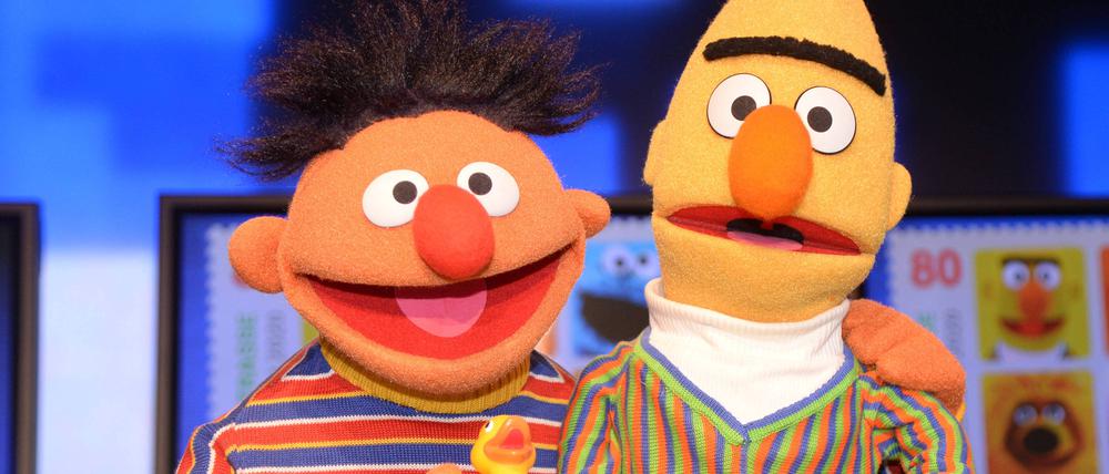 Ziemlich allerbeste Freunde. Ernie und Bert.