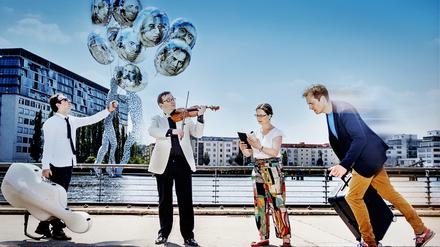 Das Kuss Quartett gratuliert Beethoven zum 250. Geburtstag.
