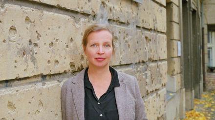 Die Berliner Schriftstellerin Jenny Erpenbeck, 1967 in Ost-Berlin geboren