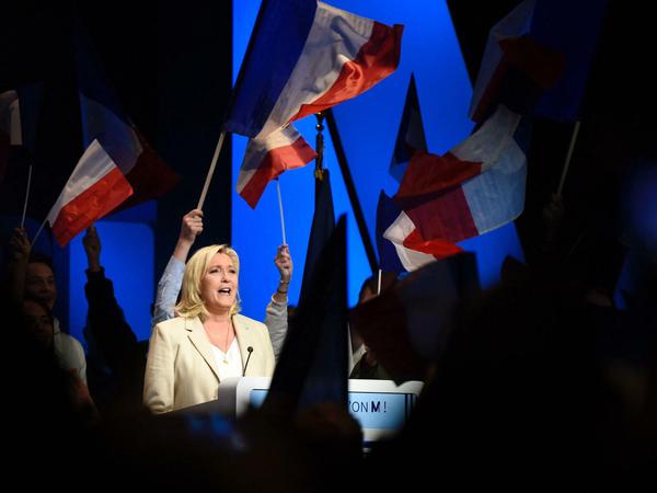 Auch in Frankreich ist der Wahlkampf in den letzten Zügen. Marine Le Pen hat gute Chancen, weiterzukommen.