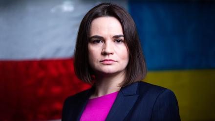 Swetlana Tichanowskaja, Oppositionsführerin von Belarus.