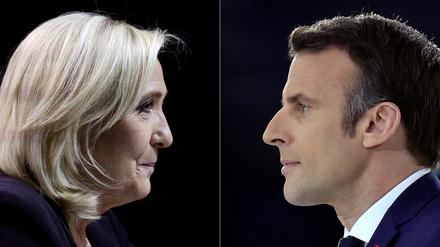 Am Sonntag entscheidet sich, ob Emmanuel Macron Präsident bleibt oder ob Marine Le Pen seine Nachfolgerin wird. 
