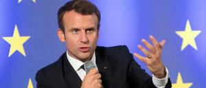 Frankreichs Staatspräsident Emmanuel Macron braucht Unterstützung aus Berlin.