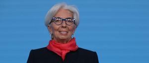 Christine Lagarde, Präsidentin der Europäischen Zentralbank, am Freitag.