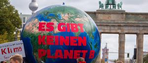 September 2019: Demo für mehr Klimaschutz vor dem Brandenburger Tor
