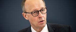 Friedrich Merz, CDU-Bundesvorsitzender und Fraktionsvorsitzender der CDU/CSU Fraktion im Bundestag (Archivbild)