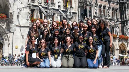 22 junge Frauen aus aller Welt trafen sich im Juni in München zu "Girls20".