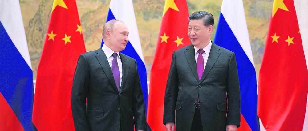 Putin und Xi Jinping.