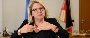 Umweltministerin Svenja Schulze (SPD) ist im Streit um eine CO2-Steuer kompromissbereit.