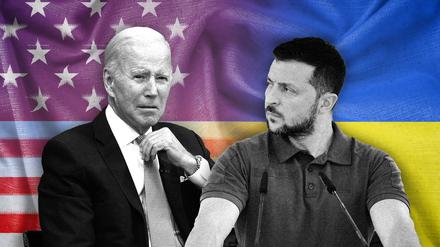Wolodymyr Selenskyj und Joe Biden