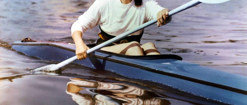 Beginn einer unglaublichen Karriere. Die 18-jährige Birgit Fischer holt 1980 in Moskau ihren ersten von acht Olympiasiegen im Kanurennsport.