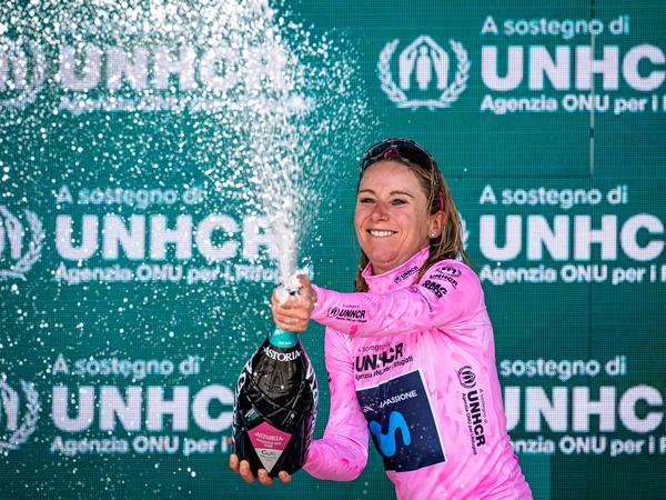 Die Holländerin Annemiek van Vleuten gewann zuletzt den Giro d’Italia der Frauen.