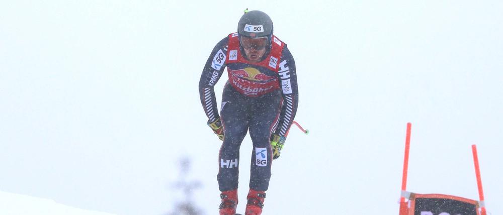 Aleksander Aamodt KILDE gewann am Samstag auf der Sreif.