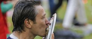 Berührt. Niko Kovac genießt die Meisterschaft als Bayern-Trainer - wie lange noch?