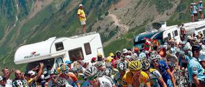 Die Fahrt über den 2215 Meter hohen Col du Tourmalet verlangt den Fahrern jedes Mal bei der Tour de France alles ab.