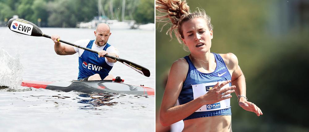 Caterina Granz und Ronald Rauhe sind zwei von insgesamt 434 deutschen Athlet:innen, die an den Olympischen Spielen in Tokio teilnehmen.