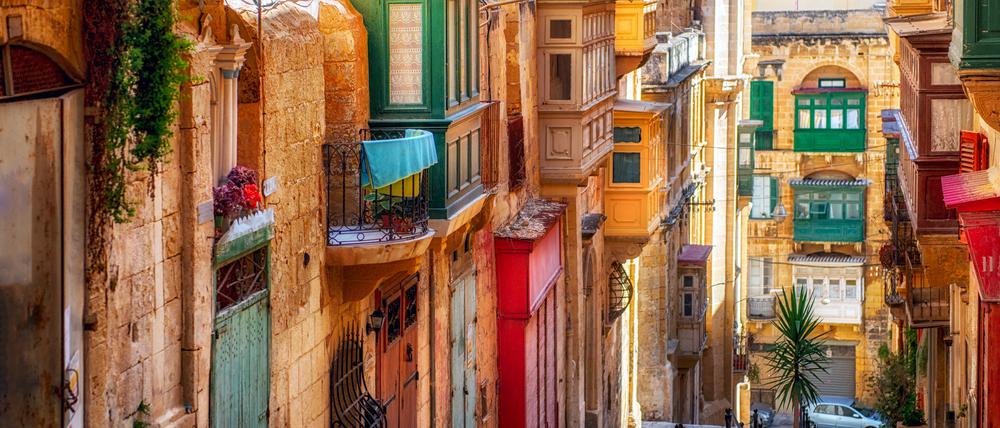 Beschaulich und für manch eine Bank auch günstig: Valletta auf Malta.