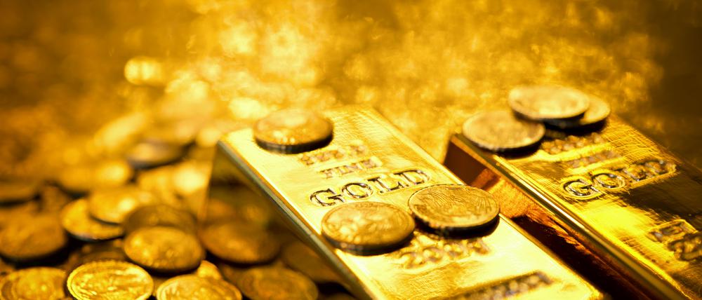 Der Wunsch nach Sicherheit lässt Anleger Gold kaufen.