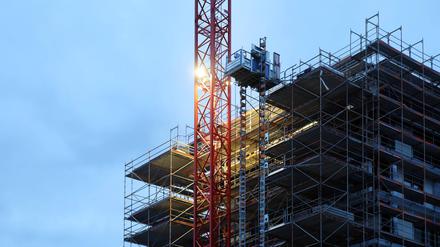Baufirmen haben mit steigenden Materialkosten zu kämpfen.