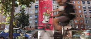 Schnell ans Ziel: In Berlin buhlt Foodpanda von Delivery Hero als jüngster Schnell-Lieferdienst um Kunden.