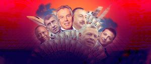 Von Wolodimir Selenskij bis Tony Blair: Hochrangige Politiker sind an Offshore-Geschäften beteiligt.