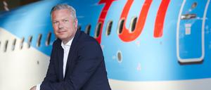Oliver Lackmann (50) ist Geschäftsführer der TUI Fly. Darin wird der Flugbetrieb aller fünf TUI Fluglinien gebündelt. Er ist für 150 Maschinen zuständig. 