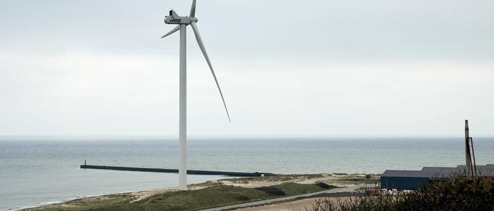 Ein Windrad der Firma Vestas Wind. Sie ist auch in dem ETF für Meeresschutz enthalten. 